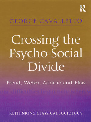 cover image of Crossing the Psycho-Social Divide